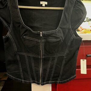 Anthropologie Corset Top